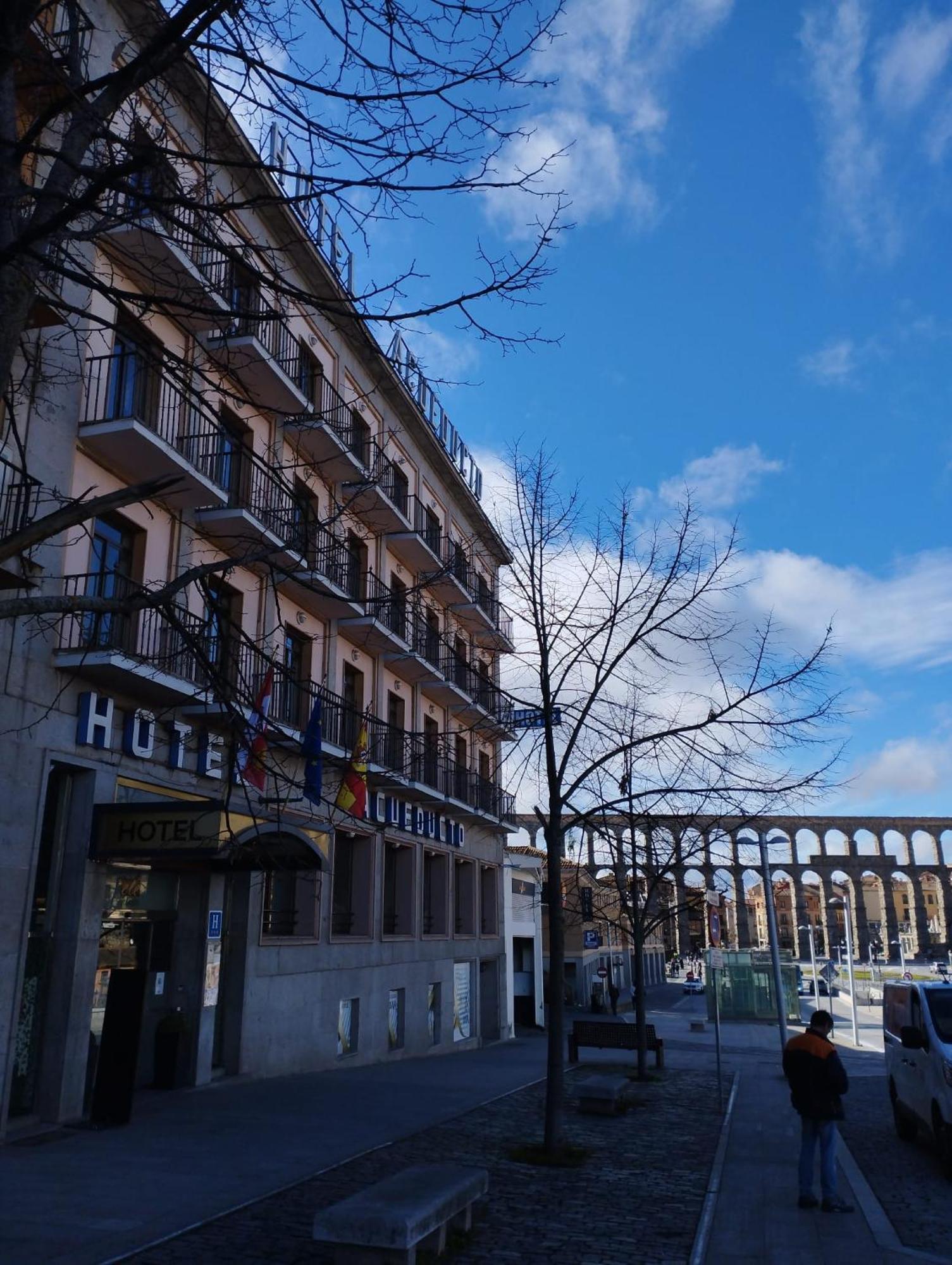 Hotel Ele Acueducto Segóvia Exterior foto