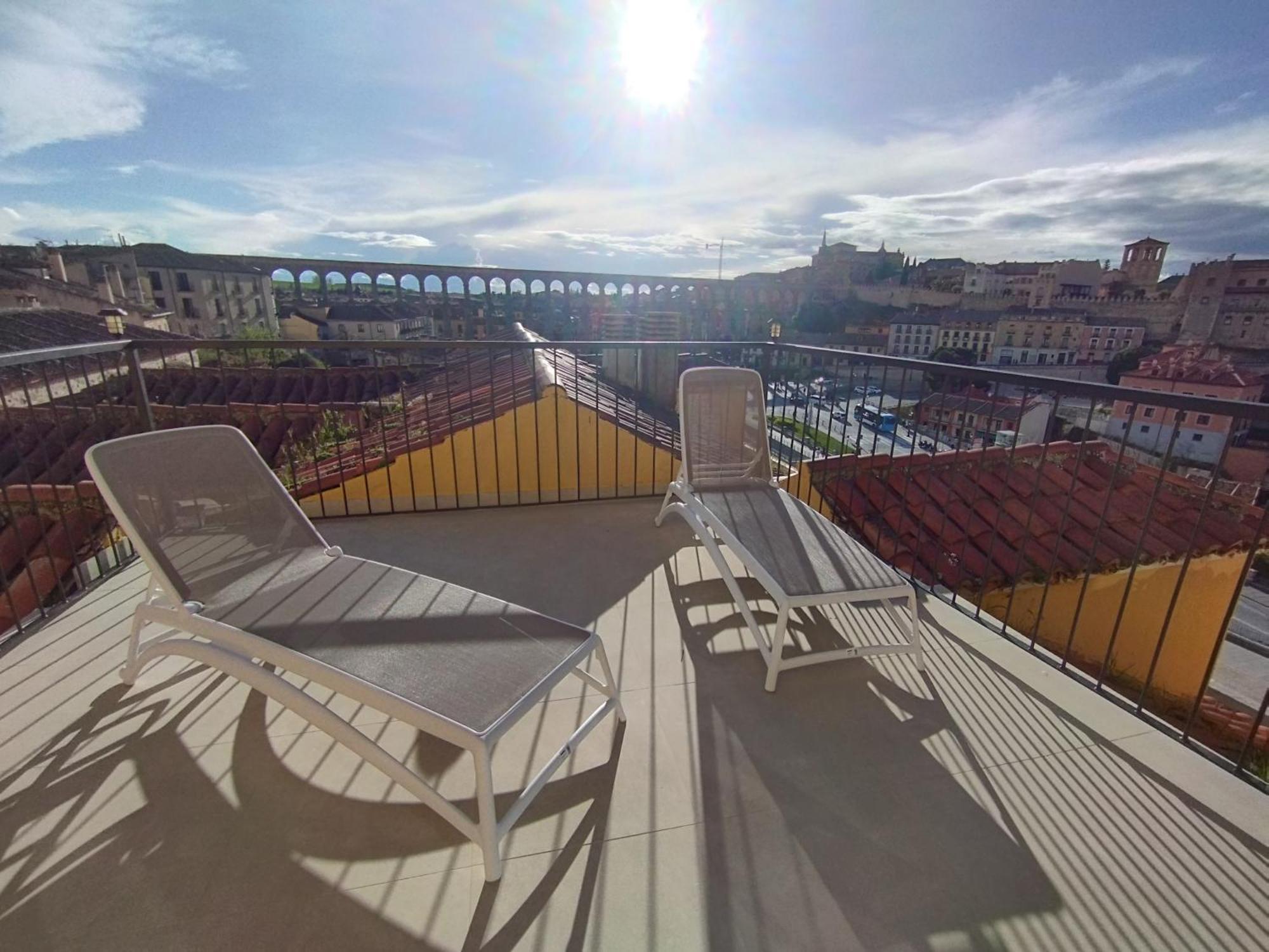Hotel Ele Acueducto Segóvia Exterior foto